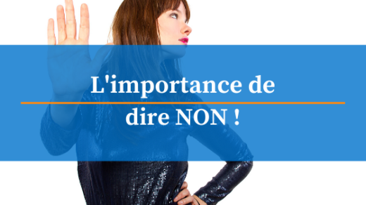 l'importance de dire non